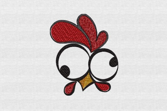 Evaluating the Cockeyed Rooster Sketch Embroidery