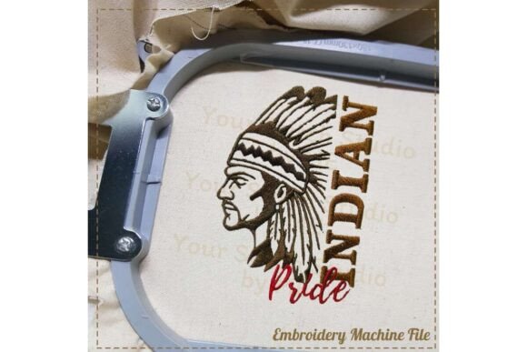 Indian Pride Embroidery Design Review for Merch
