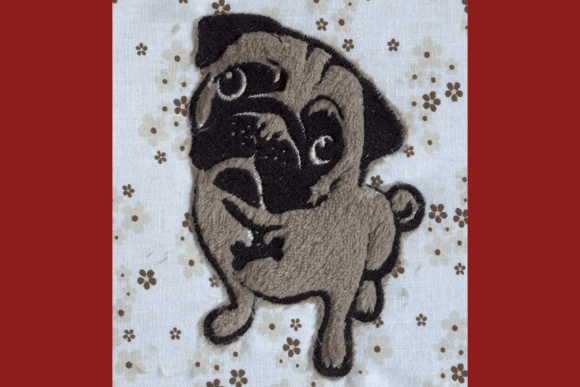 Pug Embroidery Appliqué: A Designer’s Review