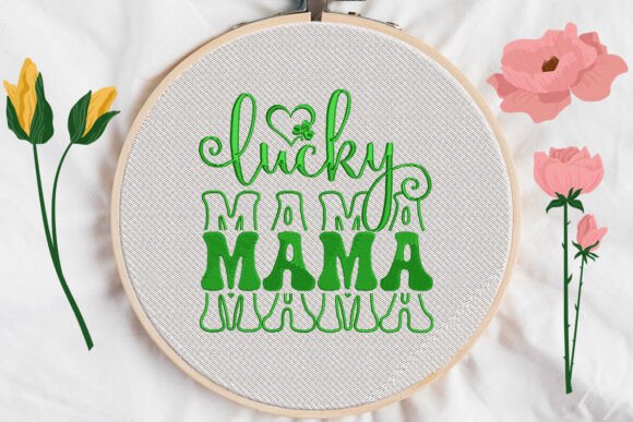 Review: Patricks Day Heart MAMA Lucky Embroidery for Boutiques