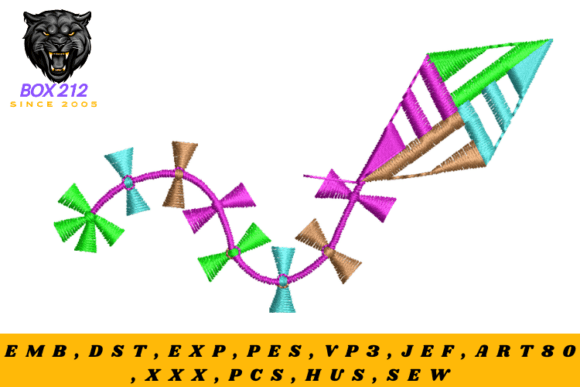 Review: Soaring Kite Embroidery Design