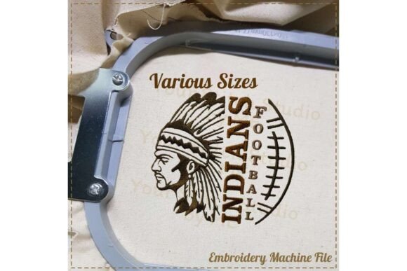 Reviewing Indian Football Embroidery Design