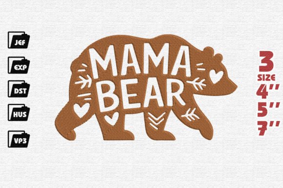Reviewing Mama Bear Love Embroidery for Holiday Sales