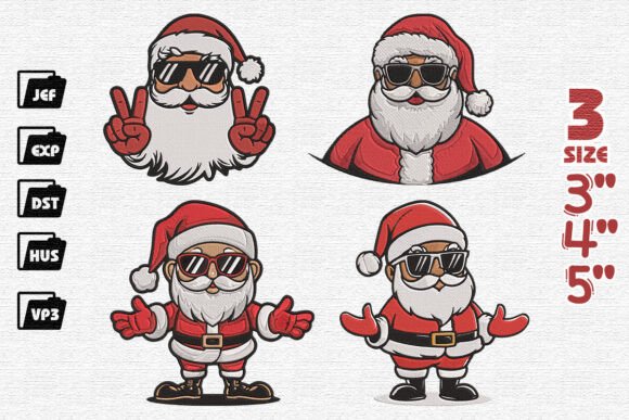 Reviewing Santa Christmas Embroidery for Boutique Sweatshirts