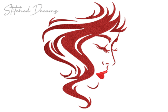 Reviewing the Girl’s Face Embroidery Design for Boutique Sweatshirts