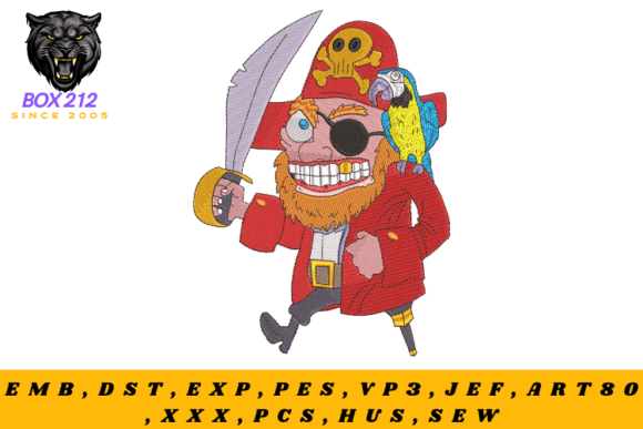 Reviewing the Pirate Digital Embroidery Design for Holiday Sales