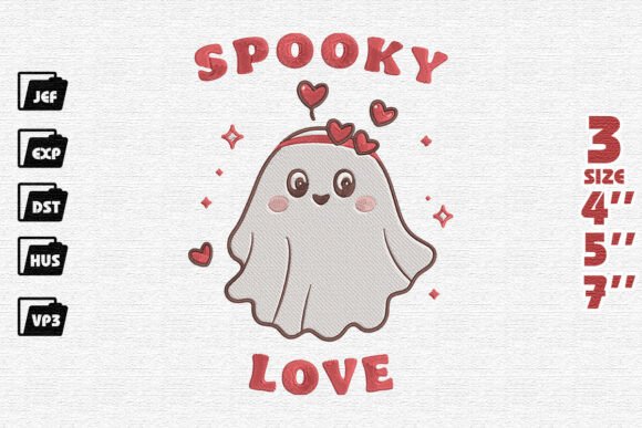Reviewing the Sweetheart Ghost Embroidery Pattern