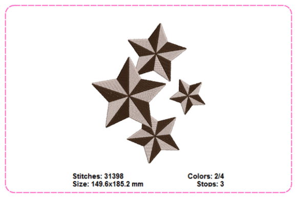 Star Embroidery Designs: A Designer’s Review for Boutique Sweatshirts